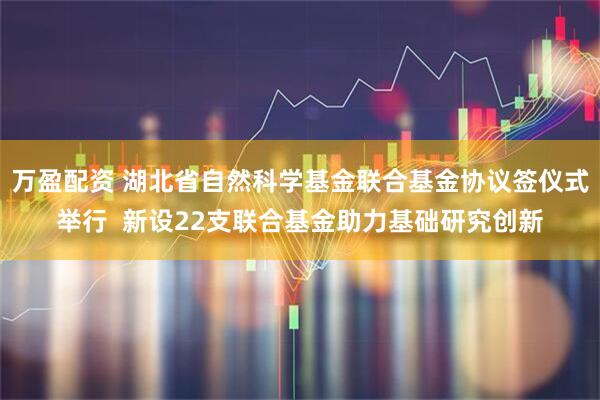 万盈配资 湖北省自然科学基金联合基金协议签仪式举行  新设22支联合基金助力基础研究创新